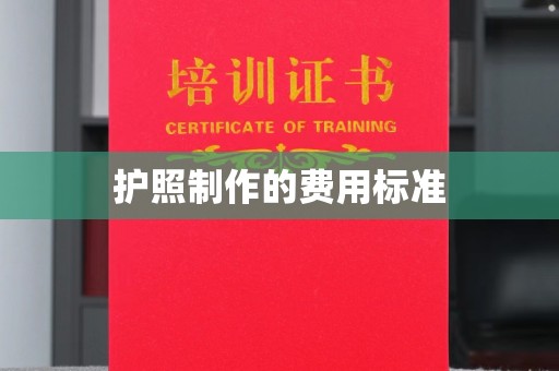 叠彩护照制作的费用标准