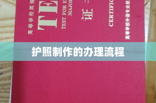 叠彩护照制作的办理流程