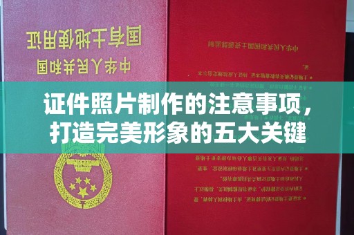 叠彩证件照片制作的注意事项，打造完美形象的五大关键