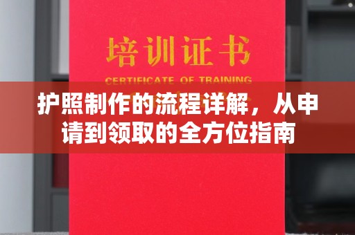 叠彩护照制作的流程详解，从申请到领取的全方位指南